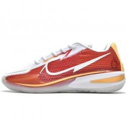 Nike Air Zoom G.T. Cut White Red Gold CZ0176-100 Women Men Basketball Shoes 