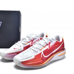 Nike Air Zoom G.T. Cut White Red Gold CZ0176-100 Women Men Basketball Shoes 