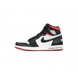 Air Jordan 1 NRG OG High "Not For Resale" Black White Red 861428-106