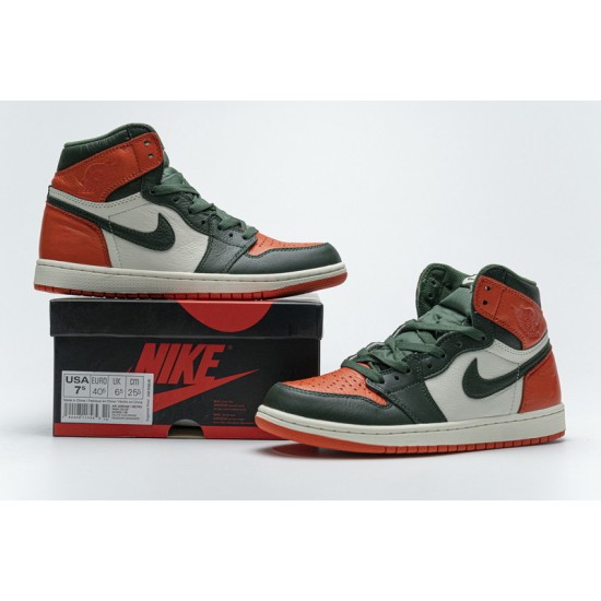 SoleFly x Air Jordan 1 High OG "Art Basel" Green Orange White AV3905-138 40.5-47