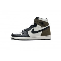 Air Jordan 1 Retro High OG "Dark Mocha" Brown White Black 555088-105