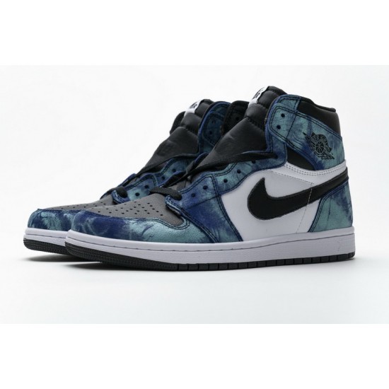 Air Jordan 1 "Tie-Dye" Blue Black CD0461-100