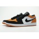 Air Jordan 1 Low GS "Shattered Backboard" Black White Orange 553560-128 36-45