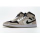 Air Jordan 1 Mid "Barely Orange" Pink Black White BQ6472-800