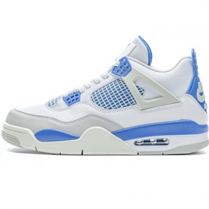 Air Jordan 4 "Military Blue" White Blue 308497-105 40-46