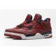 Air Jordan 4 Retro "FIBA Gym Red" Red Black CI1184-617