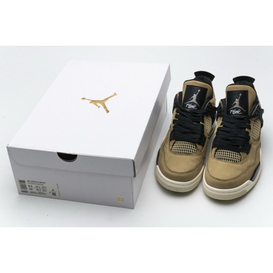 Air Jordan 4 Retro "Mushroom" Wheat Black AQ9129-200