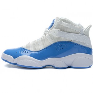 Air Jordan 6 Rings BG "UNC" White Blue CW7037-100 40-45