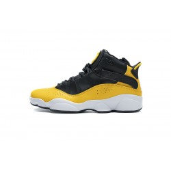 Air Jordan 6 Rings BG "Taxi" Black Yellow 322992-700 40-45