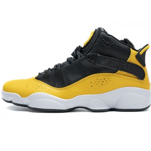 Air Jordan 6 Rings BG "Taxi" Black Yellow 322992-700 40-45