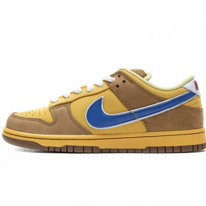 Nike SB Dunk Low "Newcastle Brown Ale" Brown Yellow Blue 313170-741 40-47