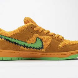 Grateful Dead x Nike SB Dunk Low Pro QS "Orange Bear" Orange Green CJ5378-800