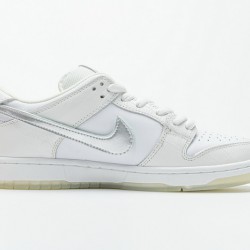 Nike SB Dunk Low Pro QS "Diamond Supply" White Silver BV1310-100 36-46