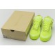 Off-White x Nike Air Force 1 Low "Volt" Green Black AO4606-700