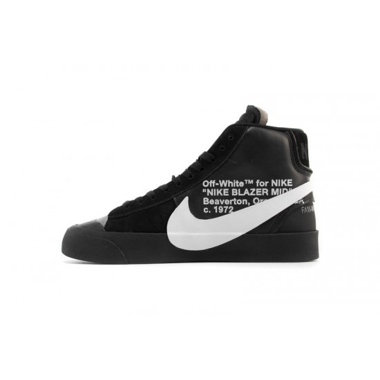Off-White x Nike Blazer Mid "Grim Reapers" Black White AA3832-001