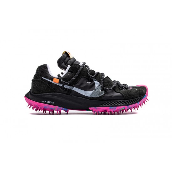 Off-White x Nike Zoom Terra Kiger 5 Black Purple CD8179-001