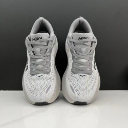 Hoka One One Bondi 8 Grey Black Women Men Running Shoes