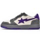 Bape Sk8 Sta Low Grey Purple Beige W/M Sports Shoes