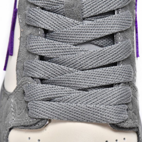 Bape Sk8 Sta Low Grey Purple Beige W/M Sports Shoes