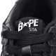 Bape Sk8 Sta Low Silver Black W/M Sports Shoes