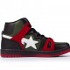 Bape Sta Sk8 High Army Green Black White Red W/M Sports Shoes