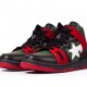 Bape Sta Sk8 High Army Green Black White Red W/M Sports Shoes