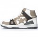 Bape Sta Sk8 High Brown White Black W/M Sports Shoes