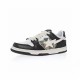 Bape Sta Sk8 Low Black White W/M Sports Shoes