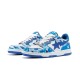 Bape Sta Sk8 Low Blue White Deep Blue W/M Sports Shoes