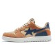 Bape Sta Sk8 Low Brown Blue W/M Sports Shoes