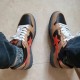 Bape Sta Sk8 Low Brown Orange Black W/M Sports Shoes