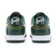 Bape Sta Sk8 Low Green Army Green White W/M Sports Shoes