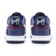 Bape Sta Sk8 Low Peach Purple White Deep Blue W/M Sports Shoes