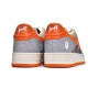 Bathing Ape Bape Sta Low Grey Orange W/M Sports Shoes