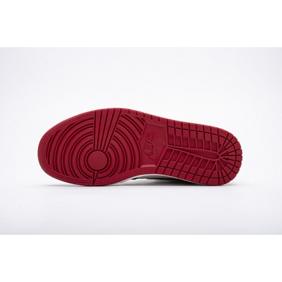 Air Jordan 1 High OG "Bred Toe" Black Red 555088-610