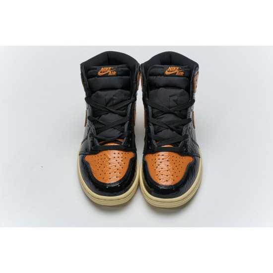 Air Jordan 1 High OG "Shattered Backboard 3.0" Orange Black 555508-028 40-47