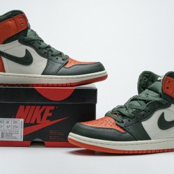 SoleFly x Air Jordan 1 High OG "Art Basel" Green Orange White AV3905-138 40.5-47