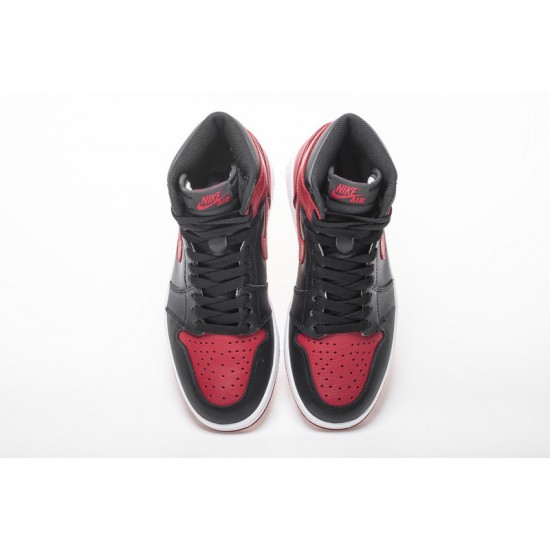 Air Jordan 1 High Banned Red Black 555088-001