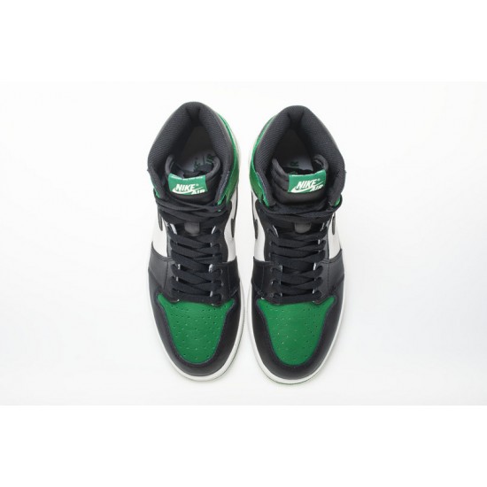 Air Jordan 1 High OG "Pine Green" Black Green 555088-302