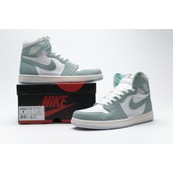 Air Jordan 1 OG Hi Retro "Turbo Green" Blue White 555088-311