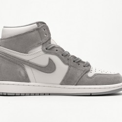 Air Jordan 1 "Pale Ivory" Gray Pink AH7389-101