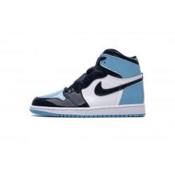 Air Jordan 1 Retro High OG "UNC" Patent Blue Black CD0461-401