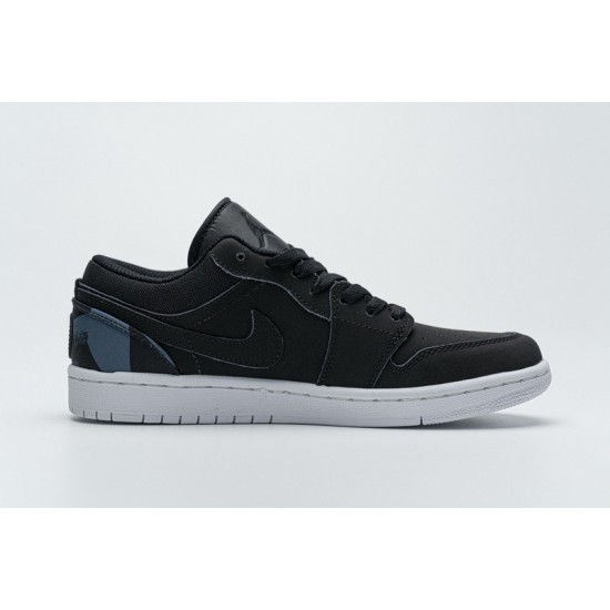 Discount Air Jordan 1 Low BG "PSG" Black Blue Red CN1077-001 40-45 Shoes