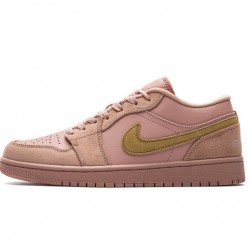 Air Jordan 1 Low "Coral Stardust" Pink Gold CJ9216-676