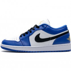 Air Jordan 1 Low "Hyper Royal" Blue White 553558-401