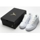 Air Jordan 1 Low "White Pure Platnium" All White 553558-170
