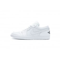 Air Jordan 1 Low White Black 553560-101 36-45