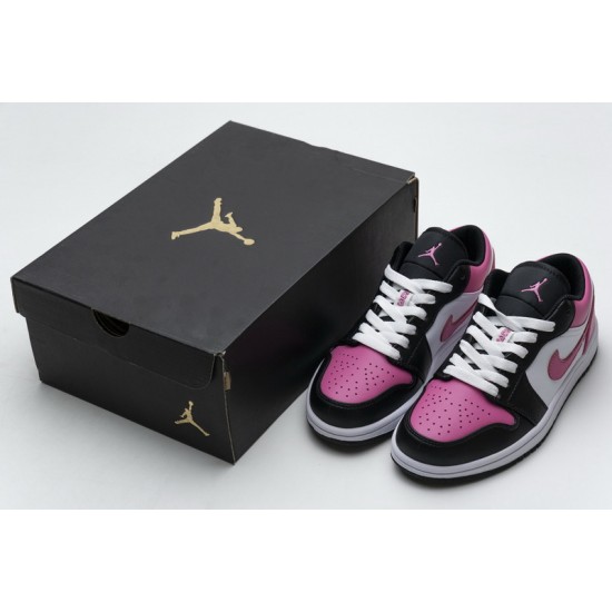Air Jordan 1 Low GS "Pinksicle" Black White Pink 554723-106