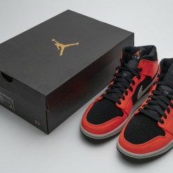 Air Jordan 1 "Black Cone" Black Orange 554724-062