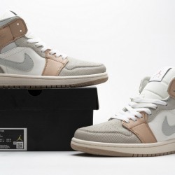 Air Jordan 1 Mid "Milan" Khaki White CV3044-100